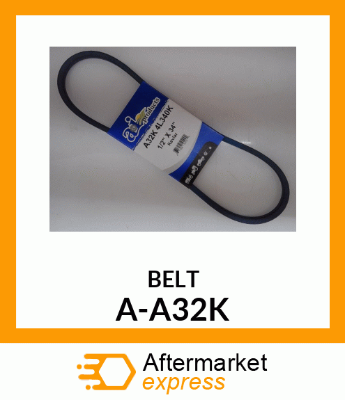 V-Belt - A-SECTION KEVLAR (BLUE) A-A32K