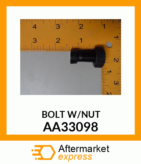 CS BOLT M12 X 32 amp; M12 NUT AA33098