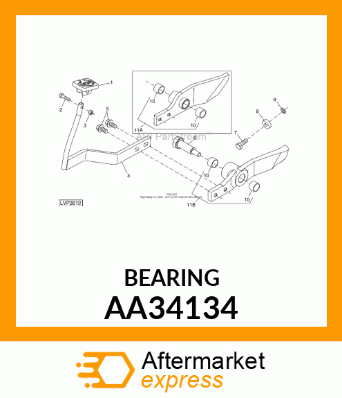 BEARING, BALL AA34134