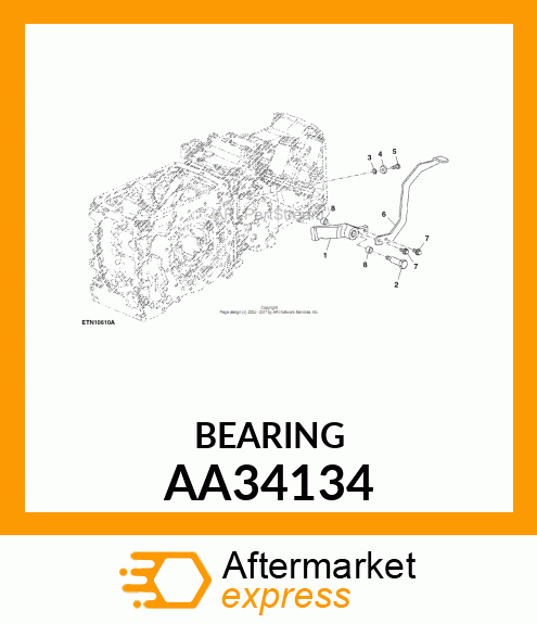 BEARING, BALL AA34134