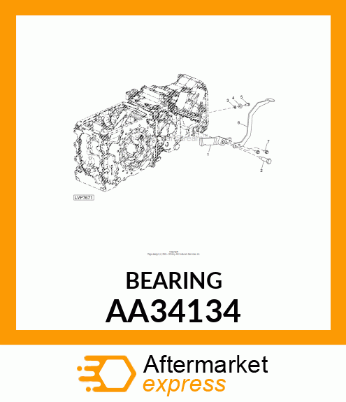 BEARING, BALL AA34134