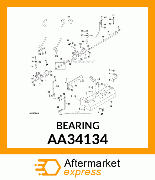 BEARING, BALL AA34134