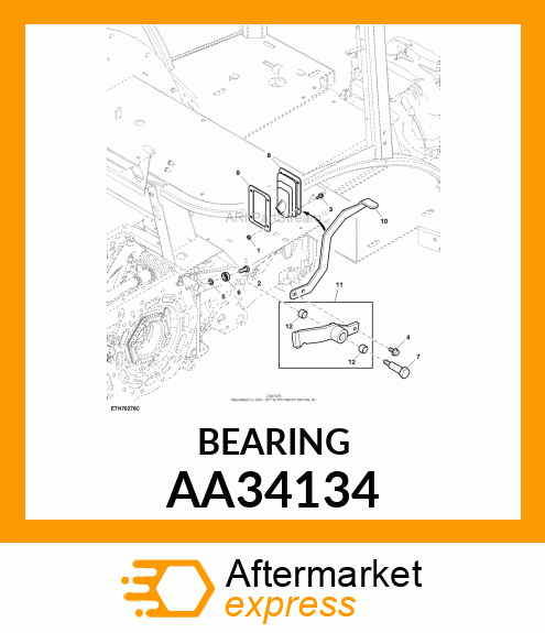 BEARING, BALL AA34134