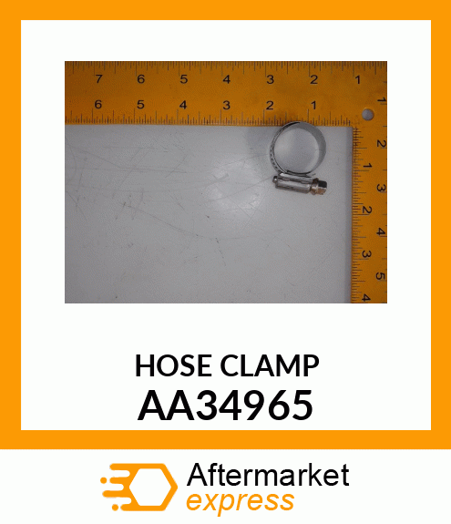 CLAMP, HOSE ASSEMBLY AA34965