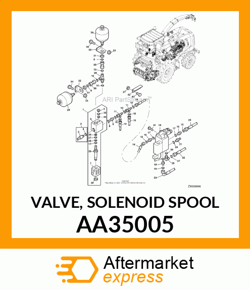 VALVE, SOLENOID SPOOL AA35005