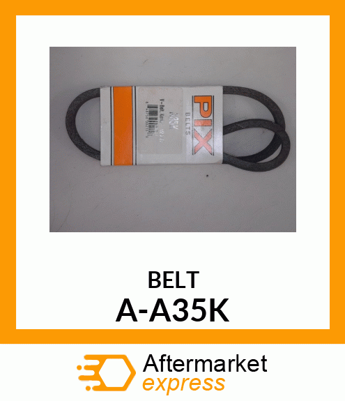 V-Belt - A-SECTION KEVLAR (BLUE) A-A35K