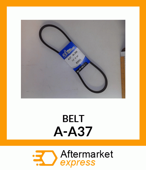 V-Belt - A-SECTION BELT (4L390) A-A37