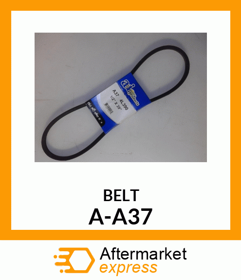 V-Belt - A-SECTION BELT (4L390) A-A37