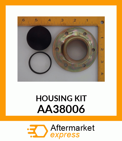 HOUSING AND HUBCAP ASSY AA38006