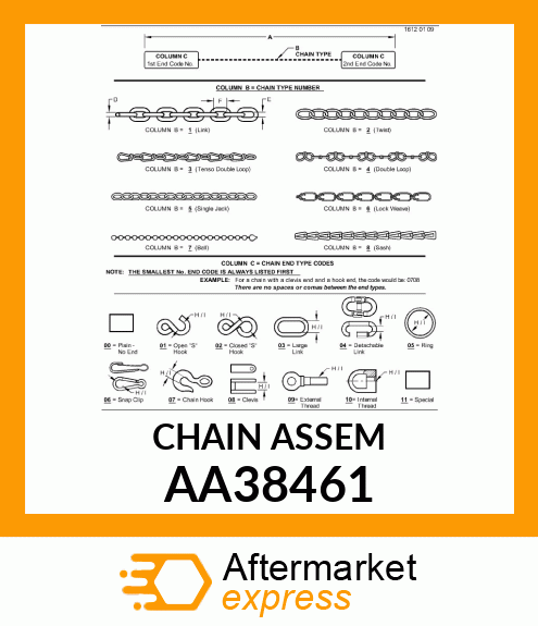 CHAIN ASSEM AA38461