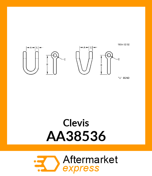 Clevis AA38536
