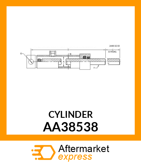 CYLINDER 2 AA38538