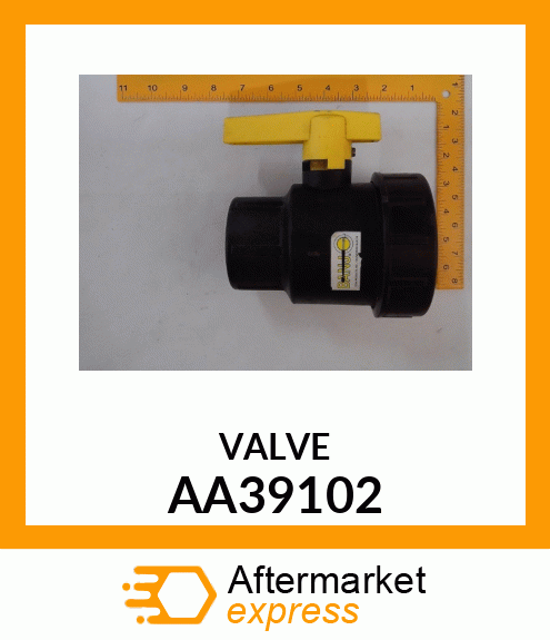 VALVE, 2 INCH SINGLE UNION POLY AA39102