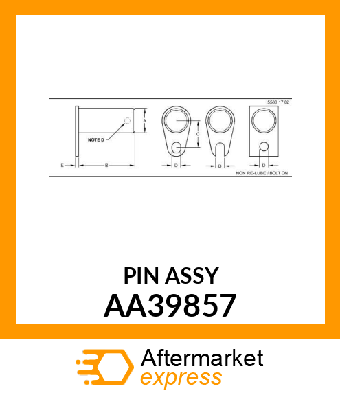 PIN, WELDED AA39857