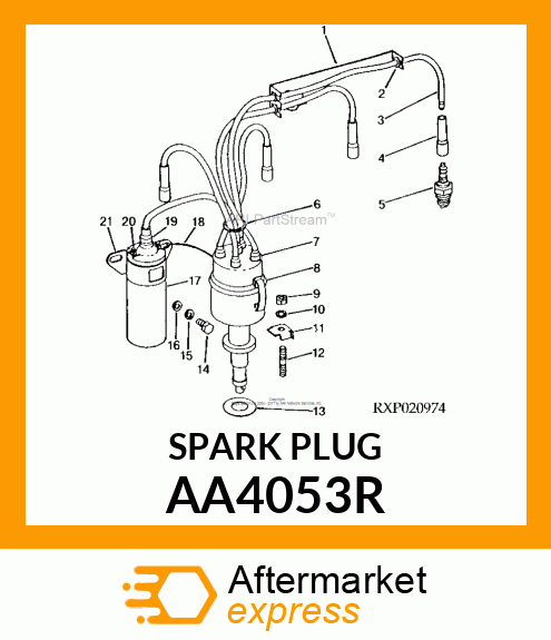 PLUG,SPARK /HEAVY DUTY/ PARTS/ AA4053R