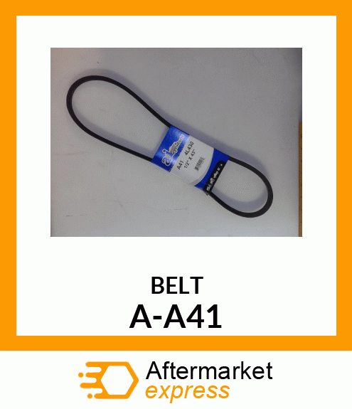 V-Belt - A-SECTION BELT (4L430) A-A41