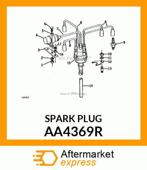 PLUG,SPARK AA4369R