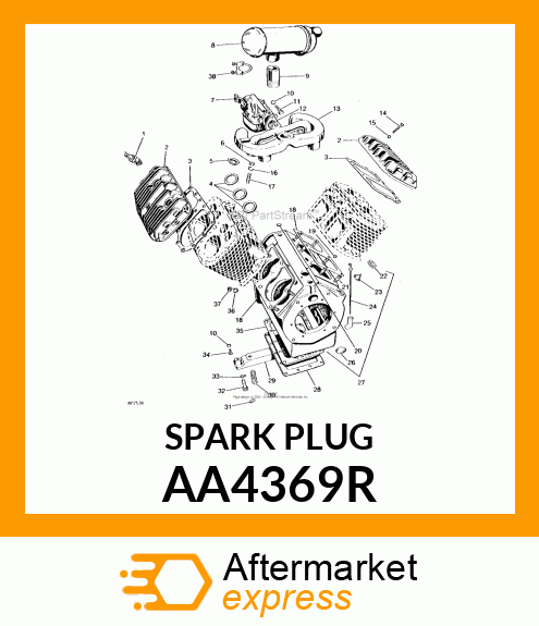 PLUG,SPARK AA4369R