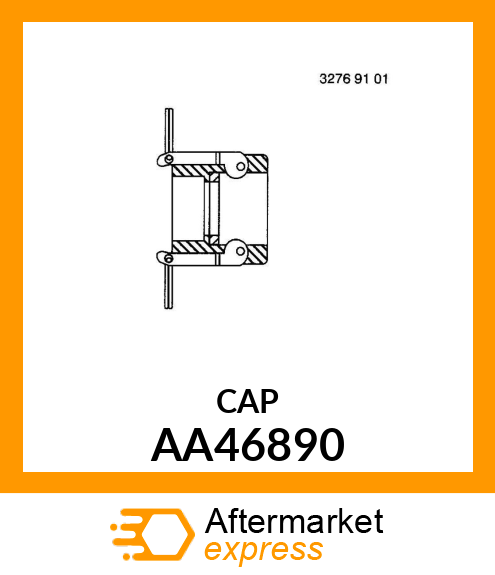 CAP, DRAIN AA46890