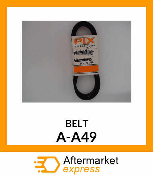 V-Belt - A-SECTION BELT (4L510) A-A49