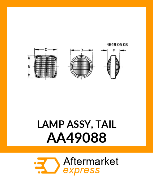LAMP ASSY, TAIL AA49088