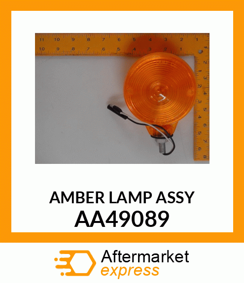 LAMP ASSY, AMBER WARNING AA49089