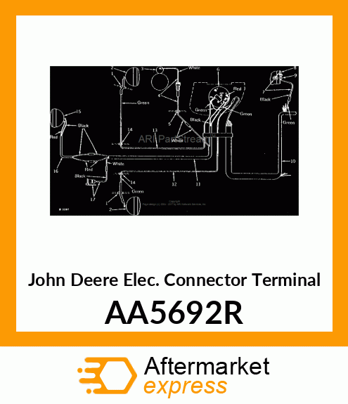 ELEC. CONNECTOR TERMINAL AA5692R