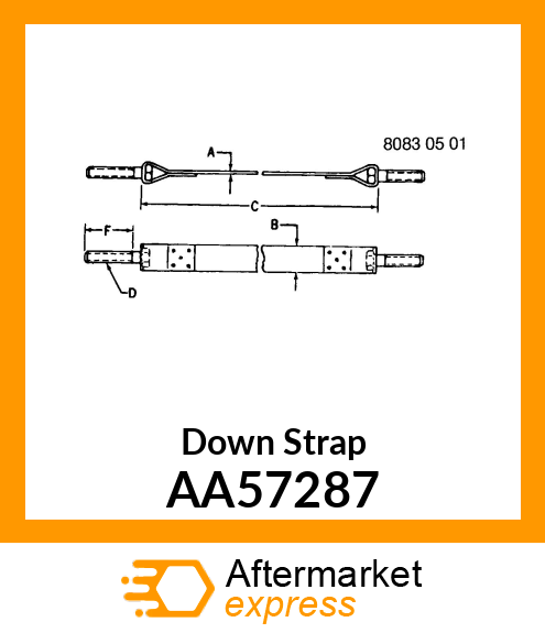 Down Strap AA57287