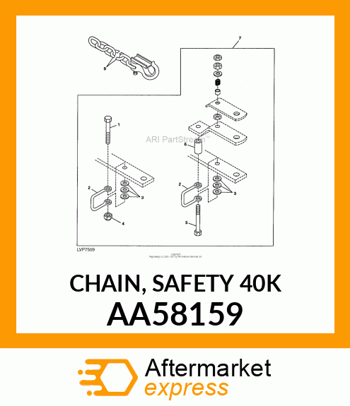 CHAIN, SAFETY 40K AA58159