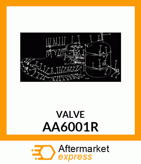 Valve - VALVE,DOUBLE CHECK FILLER,ASSMY (Part is Obsolete) AA6001R