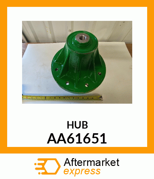 HUB ASSY, 8 BOLT WITH M16 THREADS AA61651