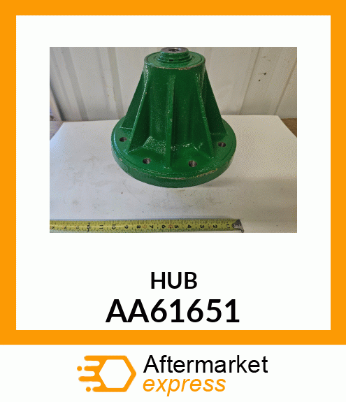 HUB ASSY, 8 BOLT WITH M16 THREADS AA61651