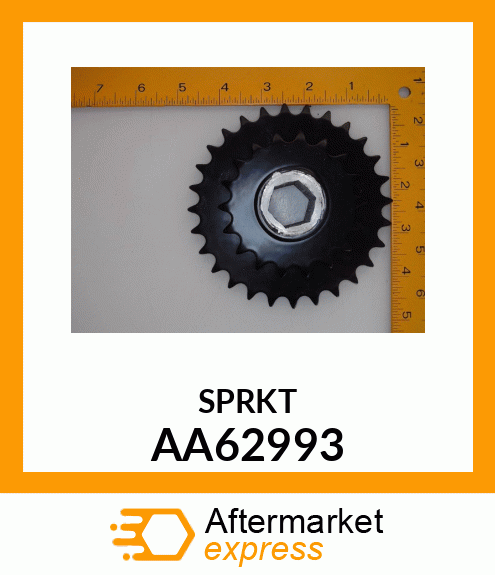 CHAIN SPROCKET, 18T,28T ACT 2040 AS AA62993