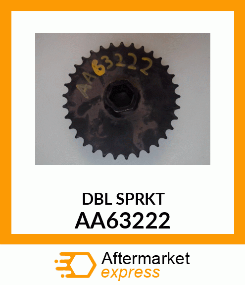 DRIVE SPKT,JCKSHFT20T/33T AA63222