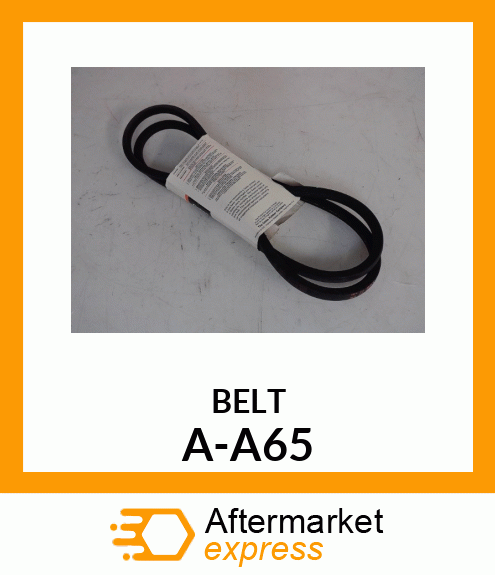 V-Belt - A-SECTION BELT (4L670) A-A65