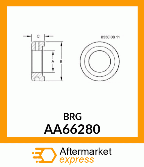 COLLAR, ECCENTRIC LOCKING AA66280