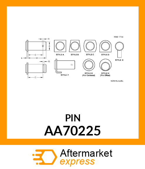 WELD PIN AA70225