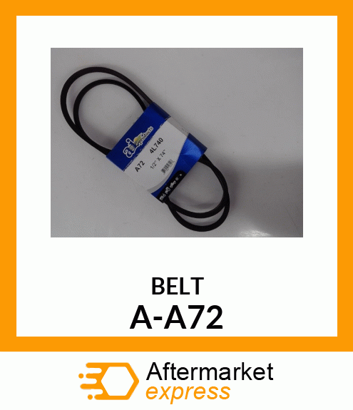 V-Belt - A-SECTION BELT (4L740) A-A72