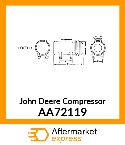 COMPRESSOR, AIR ASSEMBLY AA72119