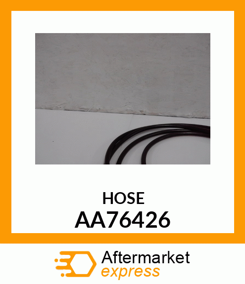 HYDRAULIC HOSE, HOSE, HYDRAULIC AA76426