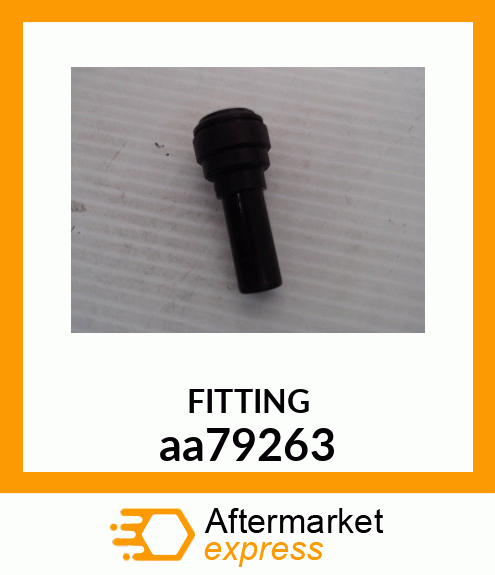 FITTING, 8MM TUBE TO 10MM STEM aa79263