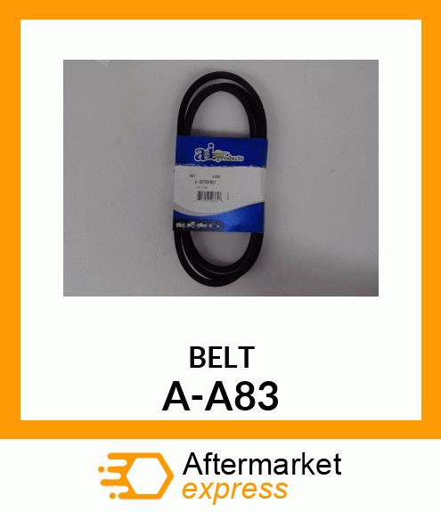 V-Belt - A-SECTION BELT (4L850) A-A83