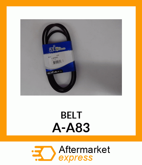 V-Belt - A-SECTION BELT (4L850) A-A83