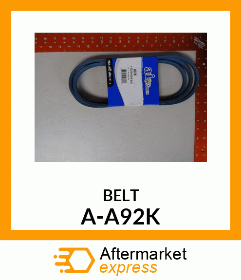 V-Belt - A-SECTION KEVLAR (BLUE) A-A92K