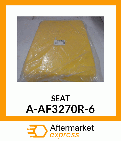 Seat Kit - SEAT, WB YLW A-AF3270R-6