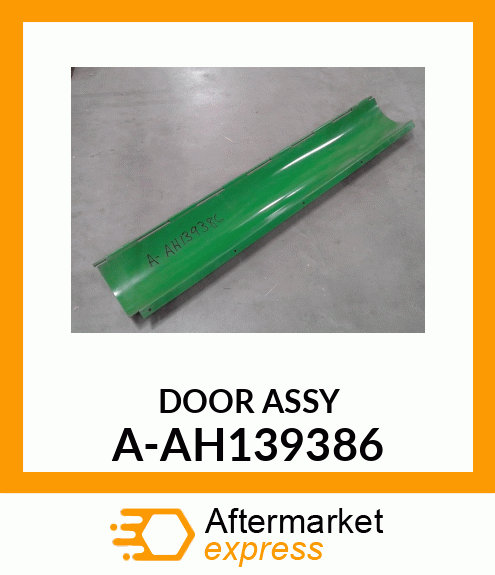 Door - DOOR ASSY., CL. GR.; SOL A-AH139386