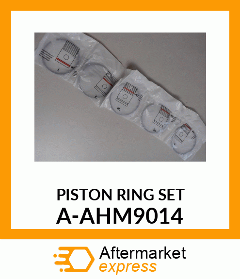 Piston Ring Kit - PISTON RING SET A-AHM9014