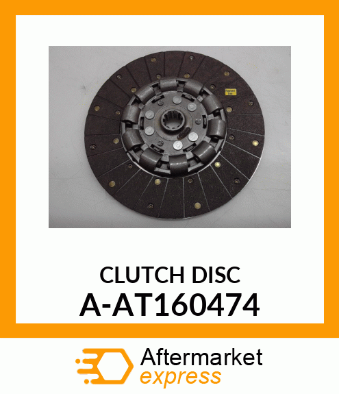 Clutch Disk - CLUTCH DISK A-AT160474