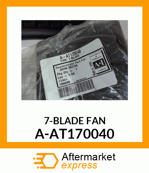 Fan Blade - FAN, 7 BLADE A-AT170040