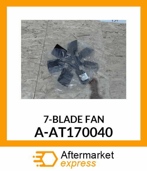 Fan Blade - FAN, 7 BLADE A-AT170040